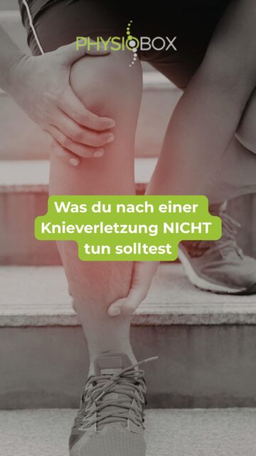 Was du nach einer Knieverletzung NICHT tun solltest:

❌ Zu früh wieder springen

❌ Dein Knie ständig schonen

❌ Schmerzen ignorieren

❌ Nur passiv behandeln lassen

Klingt simpel – aber genau diese Fehler sehen wir täglich.
Ob du im Wettkampf zurück willst oder einfach wieder joggen ohne Angst – es braucht mehr als Standard-Reha.

👉 Wenn du mehr willst als „wieder okay“,

👉 Wenn du dein Knie wirklich aufbauen willst,

👉 Wenn du sicher zurück willst – stärker als davor:
Dann bist du bei Physiobox genau richtig.
🎯 Sportphysio mit System

💪 Rückkehr nach Kreuzband-, Meniskus- oder Überlastungsverletzungen

📍 Reinach & Laufen

🚀 Ready für dein Comeback? 👉physiobox.Swiss

#kniereha #returntosport #sportphysio #comebackstronger #athletimaufbau
Physiobox I  Laufen I Reinach I Physiotherapie | Sportphysio I Athletic Training I Rehab